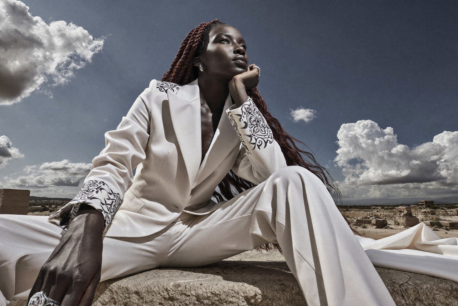Fashion campaign photography — Daughter of the Wind