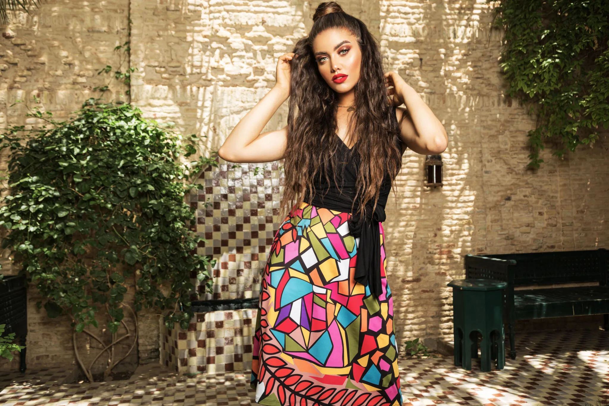 Fashion Campaign Photography by Ghassen Oueslati, Cutting-Edge Designs in Doha