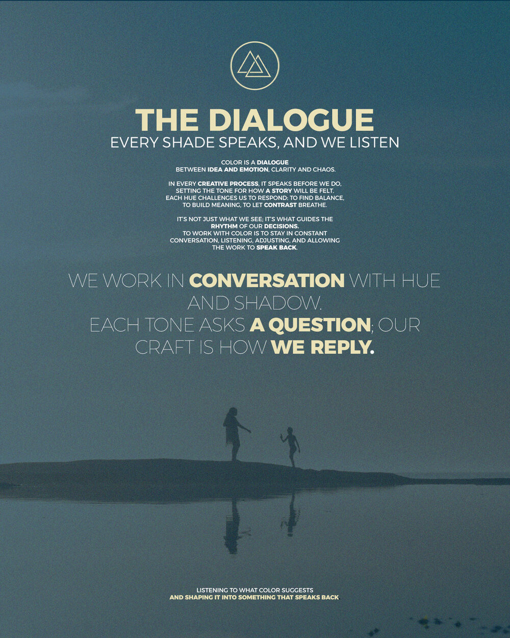 About Photographer Doha Qatar 5 Triangles Studio — The Dialogue poster