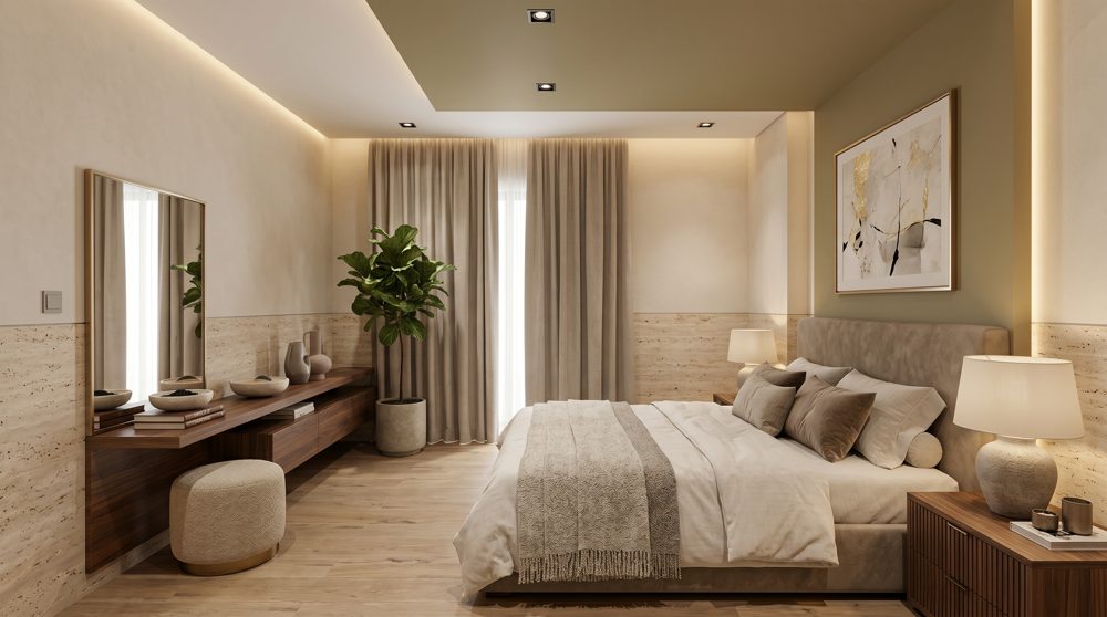 Luxury apartment interior photography Qatar