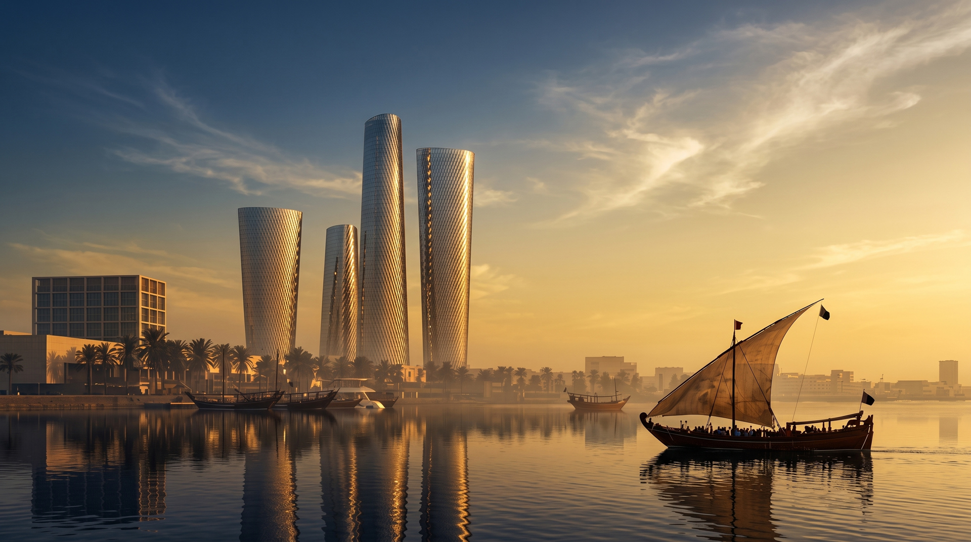 Architecture photography in Doha