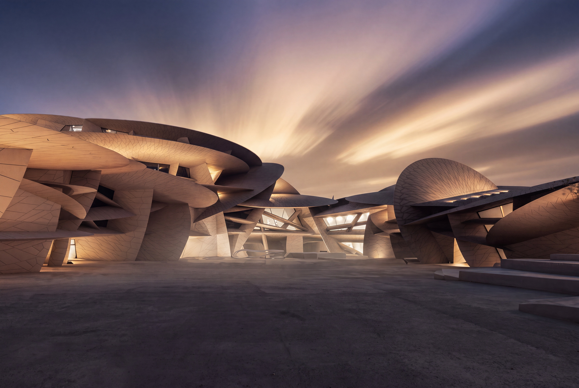 Architecture photography in Doha
